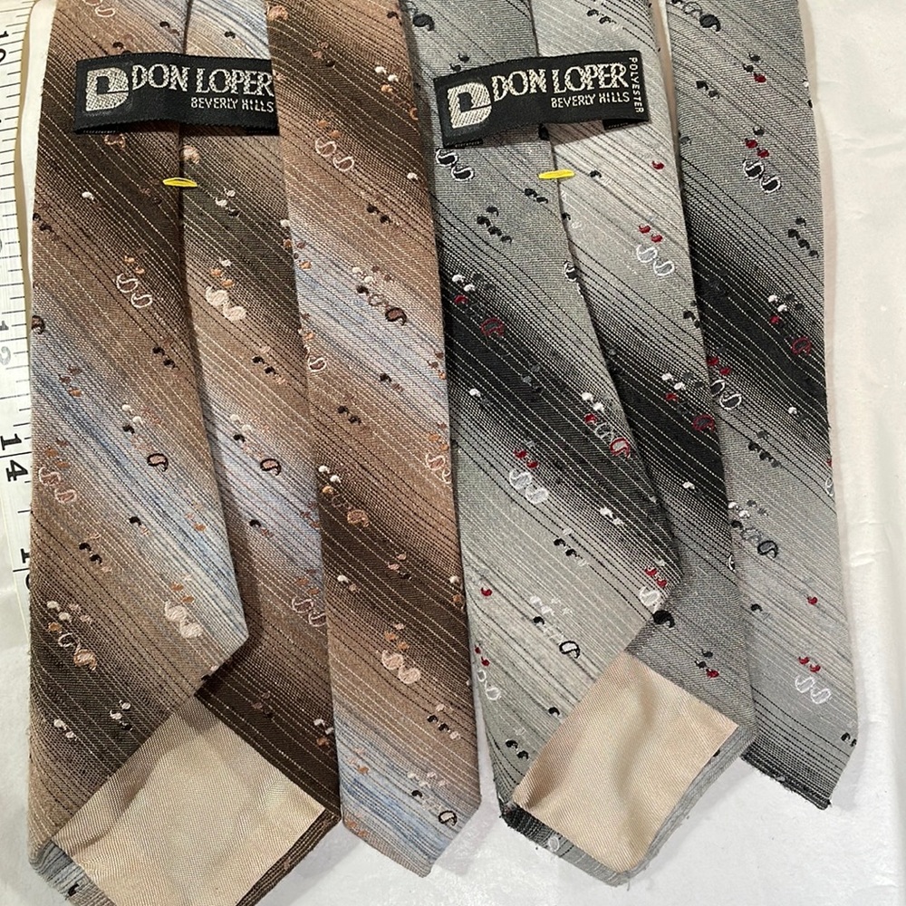 Don Loper ties x 2